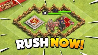 Why You Should Rush Your Base (Clash of Clans)