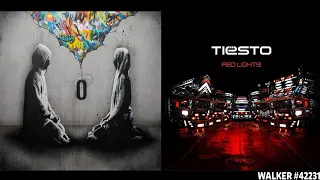 Tired ✘ Red Lights [Remix Mashup] - Alan Walker & Gavin James x Tiesto