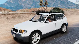 BMW X3 2003 ||  GTA V RAY TRACING _ NEW GRAPHIC 2019 ! [60FPS]