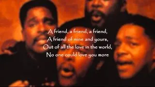 The Winans - A Friend (featuring Aaron Hall)