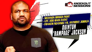 Quinton 'Rampage' Jackson picks his winner for UFC 300 and Anthony Joshua vs. Francis Ngannou