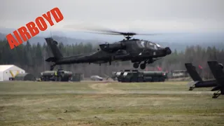 AH-64 Apache Helicopter Formation Flight Training