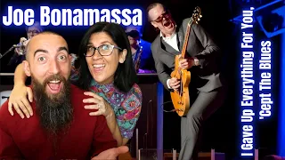 Joe Bonamassa - I Gave Up Everything For You, 'Cept The Blues (REACTION) with my wife