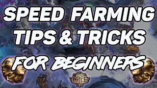 POE - Speed Farming Tips and Tricks for New Players - MAKE MORE CURRENCY PER HOUR