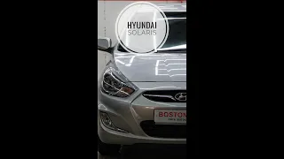 Hyundai Solaris 2013г, мини обзор от Грибка Александра, Автосалон Boston