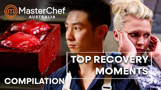 Best Recovery Moments | MasterChef Australia | MasterChef World