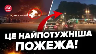 💥У Санкт-Петербурзі  ВЕЛИЧЕЗНА ПОЖЕЖА! Сотня техніки ЛІКВІДУЄ вогонь / Що сталось?