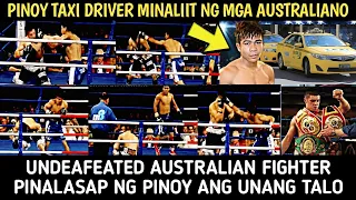 PINOY TAXI DRIVER MINALIIT NG MGA AUSTRALIANO UNDEFEATED BOXER NILA GIBA