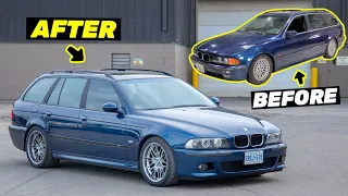 Building a REAL BMW E39 M5 Touring Wagon in 15 Minutes