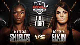 Claressa Shields vs Brittney Elkin | PFL 4, 2021 (HD FULL FIGHT)