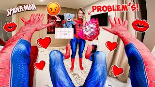 MY SPIDER-GIRL DOSEN'T Want ANYTHING on ME! (Comedy Stunts Action in Love Story)