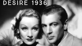 Gary Cooper sings to Marlene Dietrich in DESIRE 1936