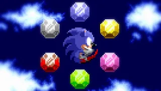 Sonic The Hedgehog (Sonic 1) ALL CHAOS EMERALDS (SPECIAL STAGES)