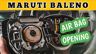 Maruti New Model Baleno Air Bag Opening // malayalam