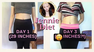 I tried BLACKPINK JENNIE's Diet (+ workouts) for 3 Days