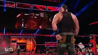 Braun Strowman VS Dean Ambrose Full Match, RAW 9/25/17 HD