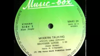 Modern Talking - Brother Louie (12'' Special Long Version)