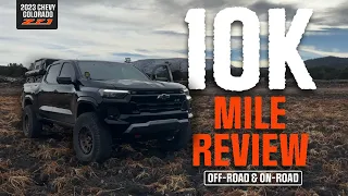 2023 Chevy Colorado 10K Mile Review the GOOD/BAD