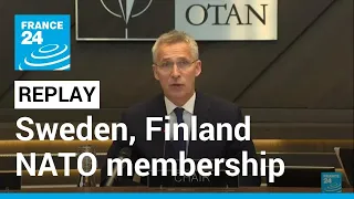 REPLAY: NATO launches ratification process for Sweden, Finland membership • FRANCE 24 English