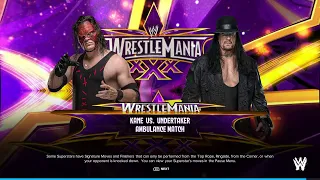 "💥 WWE 2K24 FULL MATCH —   Kane vs. Undertaker  —  Ambulance Match!"