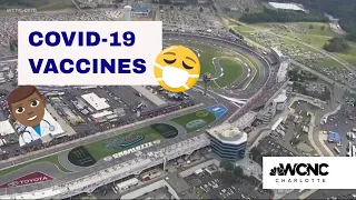 Thousands expected to receive COVID-19 vaccine at Charlotte Motor Speedway this weekend