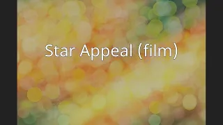 Star Appeal (film)