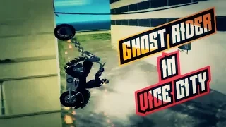 GTA Vice City Ghost Rider Mod | Funny Moments