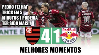 Flamengo 4 x 1 Bragantino | Melhores Momentos | 01/10/2022