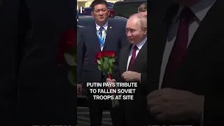 Putin Honours Soviet Troops Killed in China's Liberation Battle | Subscribe to Firstpost