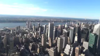 Захватывающий вид на Нью-Йорк со 102 этажа! Empire State Building! 103 floor!