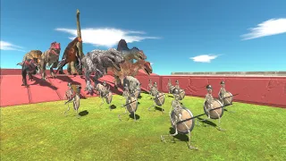 Race to eat Skeleton Army - Animal Revolt Battle Simulator