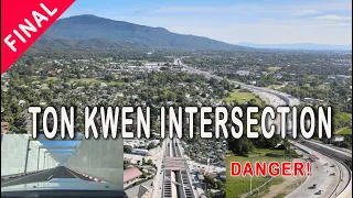 Ton Kwen Intersection Project Underpass  ❌ DANGEROUS NORTHBOUND TUNNEL APPROACH ❌  Please be careful