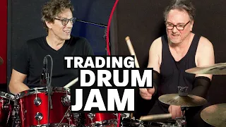 Trading Drum Jam with Terry Bozzio, Thomas Lang, and Jimmy Keegan