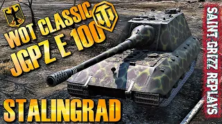 WoT Classic JgPz E 100 ⭐ Stalingrad 10k ⭐ World of Tanks Gameplay