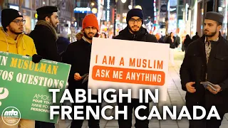 Jamia students spread the message of Islam in Montreal