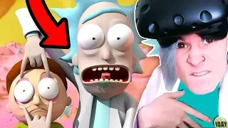 РИКУ И МОРТИ В БОЛЬШОЙ ОПАСНОСТИ!!! (Rick and Morty: Virtual Rick-ality)