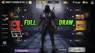Mythic Templar Full Draw Purchase CODM - Knight's Crusade Mythic Drop Cod Mobile