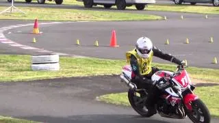 MotoGymkhana 2014 Dunlop Japan H2 Street Triple R Dave Pinto