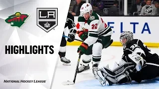 Лос-Анджелес - Миннесота / NHL Highlights | Wild @ Kings 11/12/19