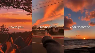 Alan Walker - Ava Max | Alone Pt - ll | Best English Song ✨ Aesthetic Status Video ❤️