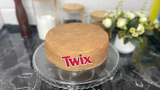 Торт “Twix” . Невероятный торт