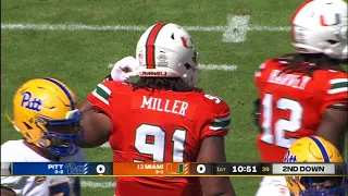 NCAAF - Pittsburgh at Miami (2020)