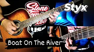 "Boat On The River" - Styx | Mandolin solo cover with Guitar, 2023.