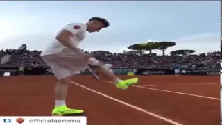 El Shaarawy Juggles Tennis Ball