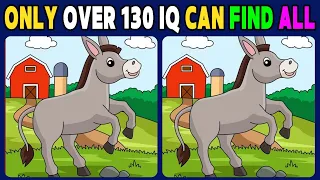 【Find the Difference】Easy For IQ Over 130【Spot the difference】