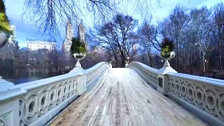 Live NYC Walking Commute: To UWS Via Central Park (Bow Bridge REOPENED!) - Jan 10, 2024