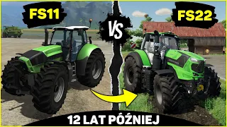KIEDYŚ TAK SIĘ GRAŁO W FARMINGA! 🚜 WIELKIE PORÓWNANIE FS11 vs FS22