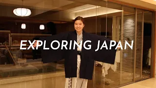 japan travel vlog: exploring akihabara in tokyo & hakone ryokan stay!