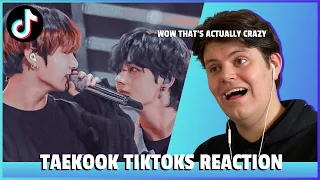 Gay Guy Reacts To TAEKOOK TikToks! (Taehyung & Jungkook BTS)