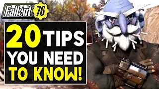 20 Crucial Fallout 76 Tips I Wish I Knew Sooner